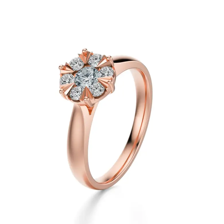 Pierścionek z diamentami